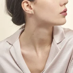 Histoire d'Or Boucles D'oreilles Puces Eryne Or Jaune Outlet