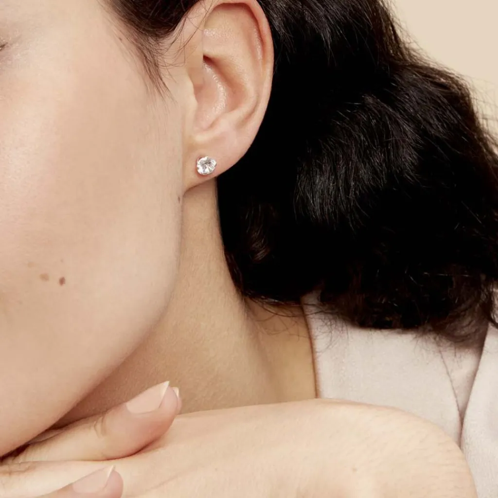 Histoire d'Or Boucles D'oreilles Puces Eddie Or Jaune Oxyde De Zirconium