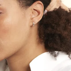 Histoire d'Or Boucles D'oreilles Puces Ester Or Jaune Diamant Best