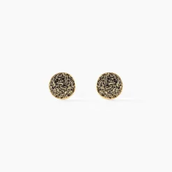 Histoire d'Or Boucles D'oreilles Puces Eryne Or Jaune Hot