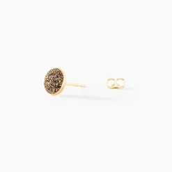 Histoire d'Or Boucles D'oreilles Puces Eryne Or Jaune Hot