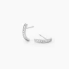 Histoire d'Or Boucles D'oreilles Puces Elenore Argent Blanc Oxyde De Zirconium Sale