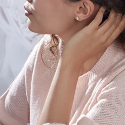 Histoire d'Or Boucles D'oreilles Puces Elea or jaune oxyde Discount