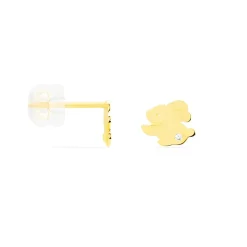 Histoire d'Or Boucles D'oreilles Puces Elioussa Lapin Or Jaune Oxyde De Zirconium Online