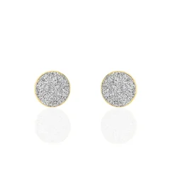 Histoire d'Or Boucles D'oreilles Puces Eryne Or Jaune Outlet