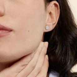 Histoire d'Or Boucles D'oreilles Puces Eryne Or Jaune Outlet