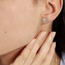 Histoire d'Or Boucles D'oreilles Puces Eryne Or Jaune Outlet