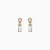 Histoire d'Or Boucles D'Oreilles Puces Estela Plaque Or Jaune Oxyde De Zirconium Discount