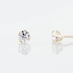 Histoire d'Or Boucles D'oreilles Puces Eddie Or Jaune Oxyde De Zirconium Clearance