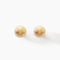 Histoire d'Or Boucles D'oreilles Puces Fidelia or jaune Hot