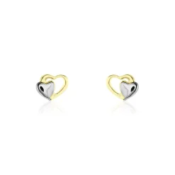 Histoire d'Or Boucles D'oreilles Puces Frantsesa Or Jaune Sale