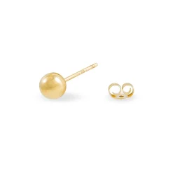 Histoire d'Or Boucles D'oreilles Puces Fidelia Boule Or Jaune Sale