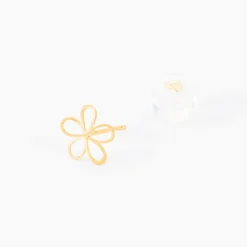 Histoire d'Or Boucles D'oreilles Puces Friðrika Or Jaune Clearance