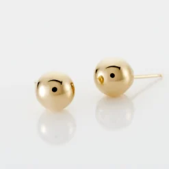 Histoire d'Or Boucles D'oreilles Puces Fidelia Boule Or Jaune Best