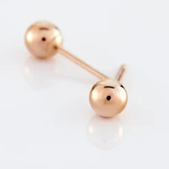 Histoire d'Or Boucles D'oreilles Puces Fidelia Boule or rose Outlet