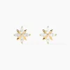 Histoire d'Or Boucles D'oreilles Puces Geza Or Jaune Oxyde De Zirconium Hot