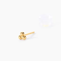 Histoire d'Or Boucles D'oreilles Puces Glen Or Jaune Best