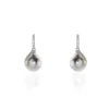 Histoire d'Or Boucles D'oreilles Puces Gatiene Or Blanc Perle De Culture Et Diamant Discount