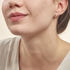 Histoire d'Or Boucles D'oreilles Puces Goccie Or Jaune Diamant Discount