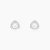 Histoire d'Or Boucles D'oreilles Puces Gorka Argent Blanc Oxyde De Zirconium Best