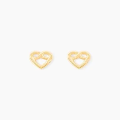 Histoire d'Or Boucles D'oreilles Puces Hartwin Or Jaune Sale