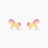 Histoire d'Or Boucles D'oreilles Puces Heldea Cheval Or Jaune Best