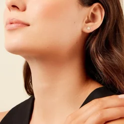 Histoire d'Or Boucles D'oreilles Puces Heikki Or Jaune Clearance