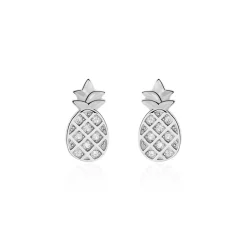 Histoire d'Or Boucles D'oreilles Puces Harold Argent Blanc Oxyde De Zirconium Hot