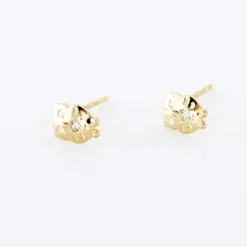 Histoire d'Or Boucles D'oreilles Puces Helois Hibou Or Jaune Oxyde De Zirconium Hot