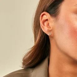 Histoire d'Or Boucles D'Oreilles Puces Hopcyn Or Jaune Oxyde De Zirconium Hot