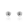 Histoire d'Or Boucles D'oreilles Puces Iloa Argent Blanc Sale