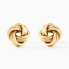 Histoire d'Or Boucles D'oreilles Puces Ilhame Nid Or Jaune