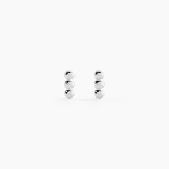 Histoire d'Or Boucles D'oreilles Puces Ina Argent Blanc Outlet