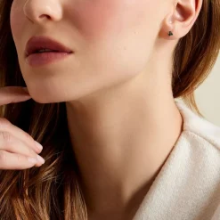 Histoire d'Or Boucles D'oreilles Puces Istoria Plaqué Or Jaune Spinelle plaqué or jaune spinelle vert Online