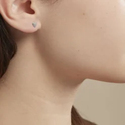 Histoire d'Or Boucles D'oreilles Puces Jeanne-françoise Argent Blanc Best