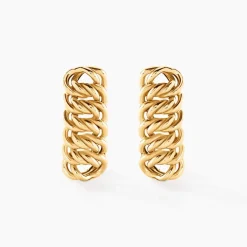 Histoire d'Or Boucles D'oreilles Puces Jimmy Or Jaune Discount