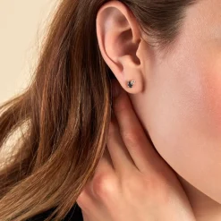 Histoire d'Or Boucles D'oreilles Puces Kobina Or Jaune Topaze Oxyde De Zirconium Outlet