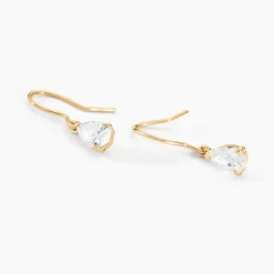 Histoire d'Or Boucles D'oreilles Puces Kalyne De Zirconium or jaune oxyde