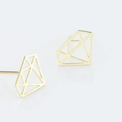 Histoire d'Or Boucles D'oreilles Puces Kais Or Jaune Online