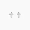 Histoire d'Or Boucles D'oreilles Puces Laurice Argent Blanc Oxyde De Zirconium Sale