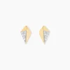 Histoire d'Or Boucles D'oreilles Puces Lizia Or Jaune Diamant Sale