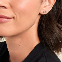 Histoire d'Or Boucles D'oreilles Puces Lavender Or Jaune Topaze or jaune topaze bleu sky Best