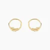 Histoire d'Or Boucles D'oreilles Puces Leafora Or Jaune Discount