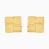 Histoire d'Or Boucles D'Oreilles Puces Lilly Acier Jaune Discount