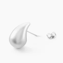 Histoire d'Or Boucles D'oreilles Puces Lipa Acier Blanc