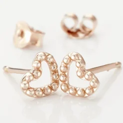 Histoire d'Or Boucles D'oreilles Puces Menel Argent Rose Online