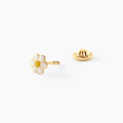 Histoire d'Or Boucles D'oreilles Puces Marigold Or Jaune New