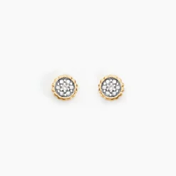 Histoire d'Or Boucles D'oreilles Puces Mon 1er Diamant or jaune diamant Hot