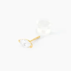 Histoire d'Or Boucles D'oreilles Puces Muflier Or Jaune Oxyde Online