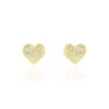 Histoire d'Or Boucles D'oreilles Puces Marta Or Jaune